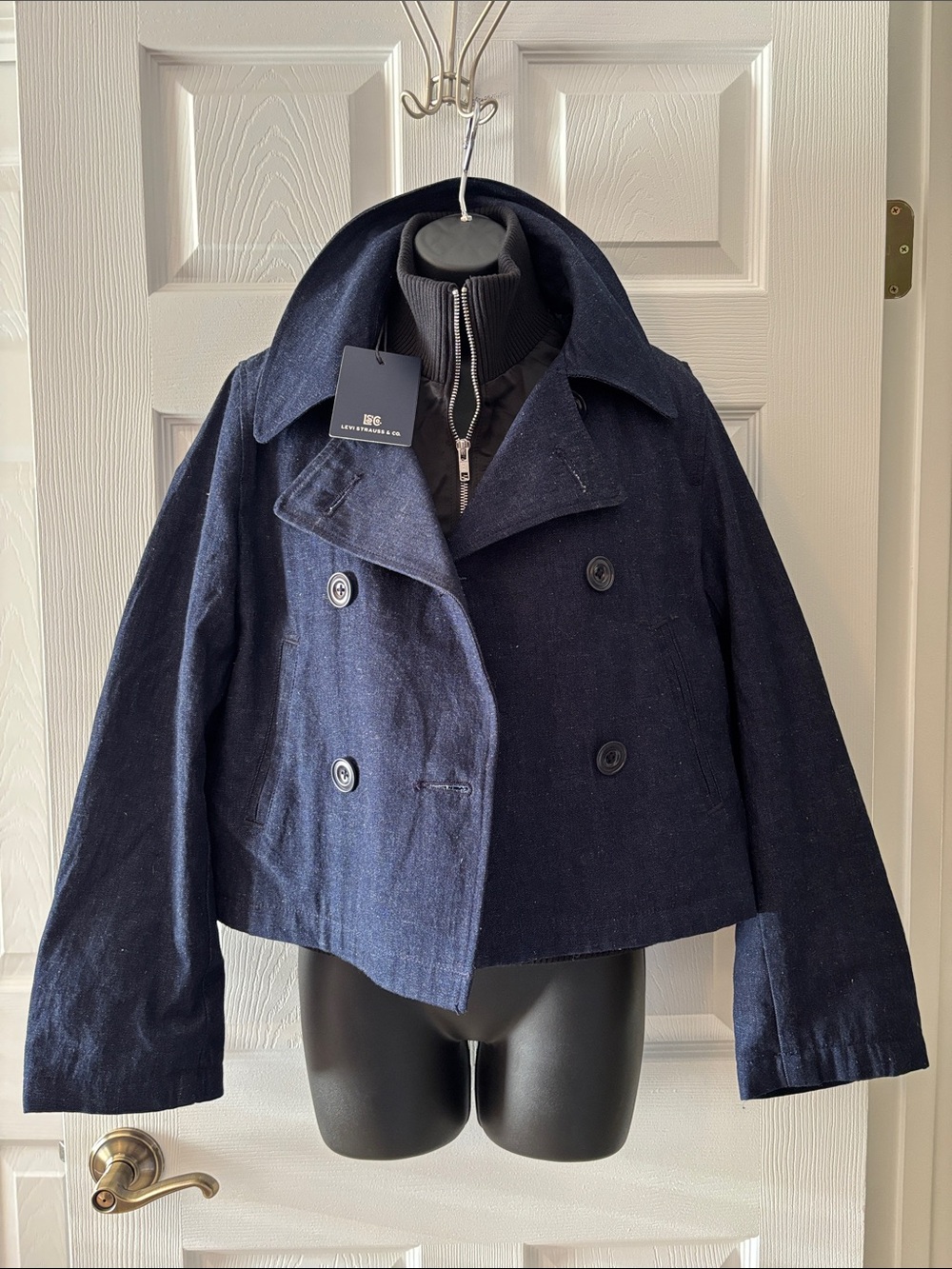 NWT Levi’s Jean Jacket with Detachable Vest